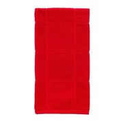T-Fal Red Cotton Checked Parquet Kitchen Towel 10948